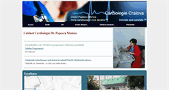 Desktop Screenshot of cardiologcraiova.ro